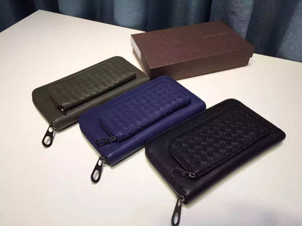 2015-16AW ボッテガヴェネタ ボッテガ ヴェネタ スーパーコピー ラウンド長財布 114076_V4653
